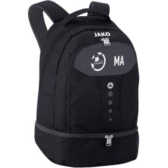 Team Gürbetal Jako Striker Rucksack | Unisex in schwarz  