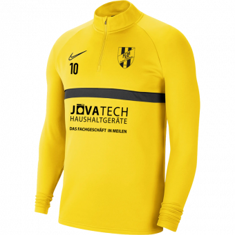 FC Meilen Nike Academy 21 Drill Top | Erwachsene in gelb 