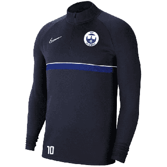 FSV Erlenbach Nike Academy 21 Drill Top | Kinder in dunkelblau 