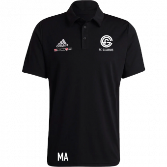 FC Glarus adidas Entrada 22 Poloshirt | Erwachsene in schwarz 