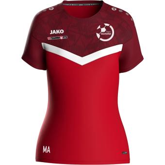 Team Gürbental JAKO T-Shirt Iconic | Damen in rot 