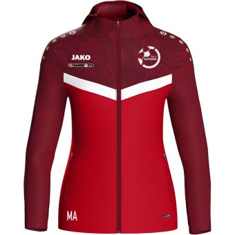 Team Gürbetal JAKO Kapuzenjacke Iconic | Kinder in rot 