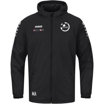 Team Gürbetal Jako Team 2.0 Allwetterjacke | Kinder in schwarz 